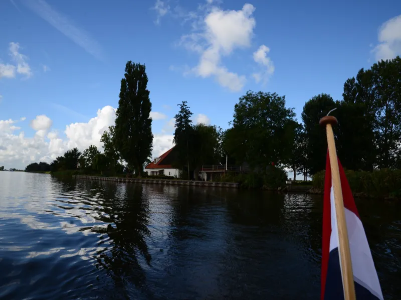 Vrijzicht gezien vanaf het water